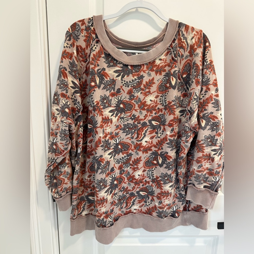 Free People Go On Sweatshirt XS